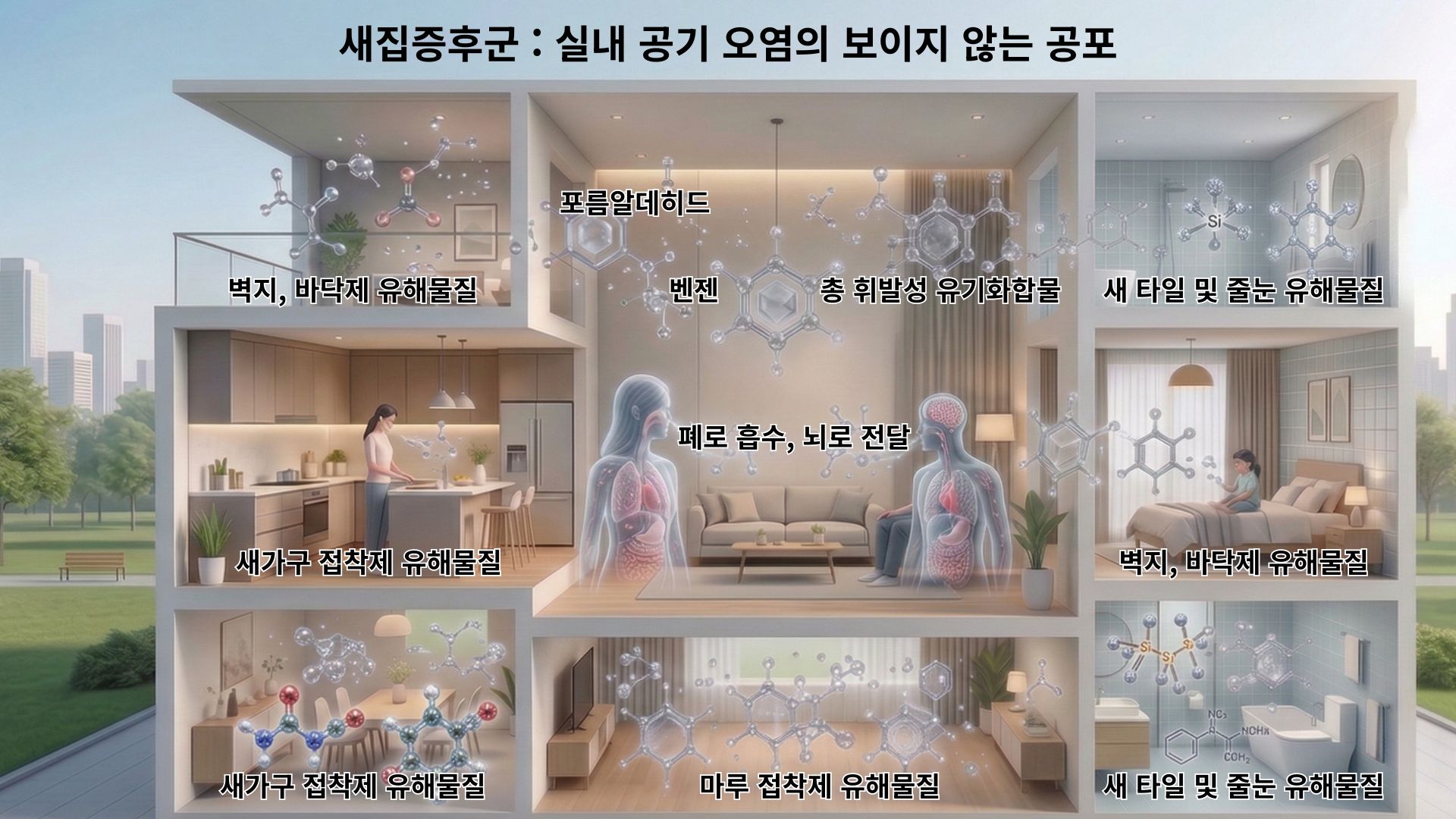 새집 환경 개선 현장