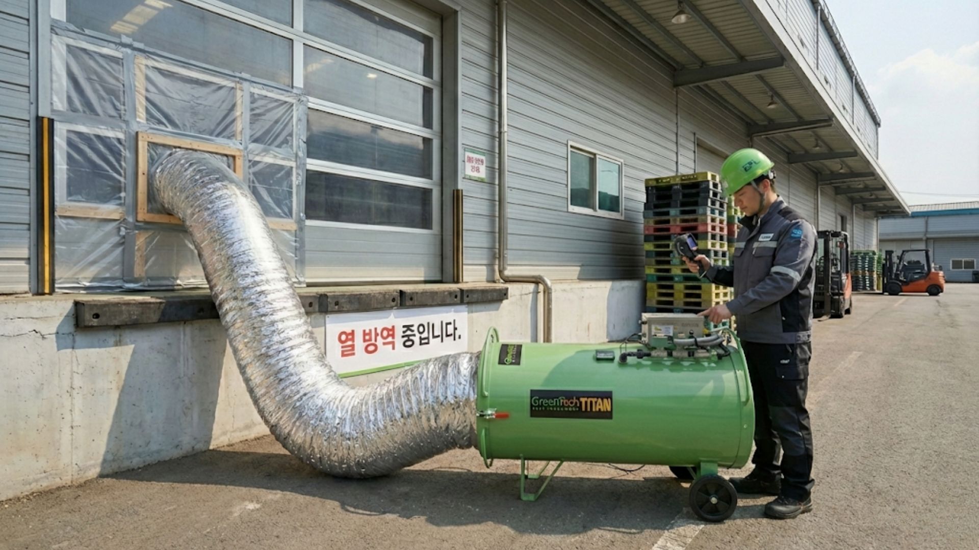 타겟팅 열처리 또는 이산화탄소 시공